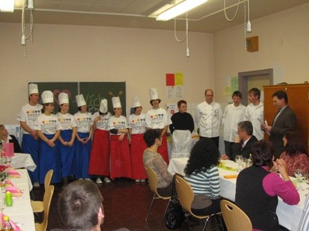 Kochwettbewerb Präsentation